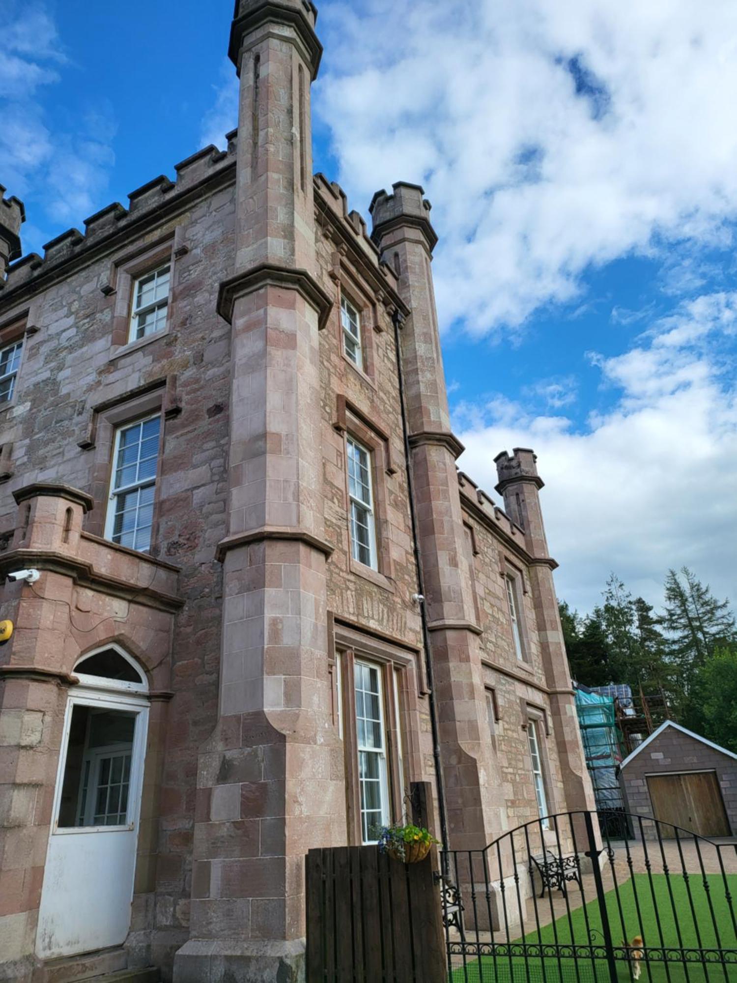 Inverkip Langhouse Castle Bed And Breakfast מראה חיצוני תמונה